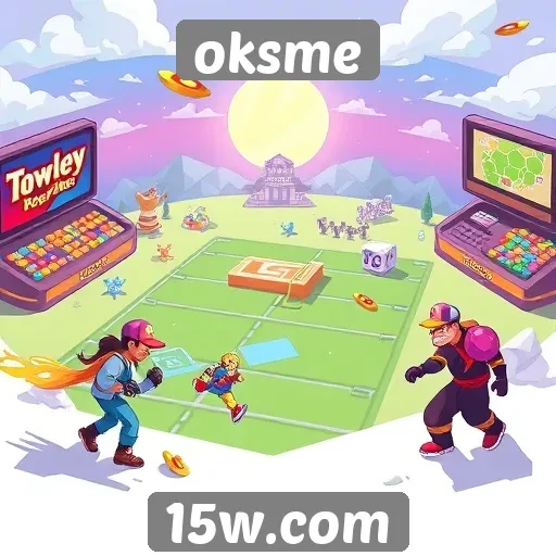 Plataforma oksme expande seu catálogo de jogos
